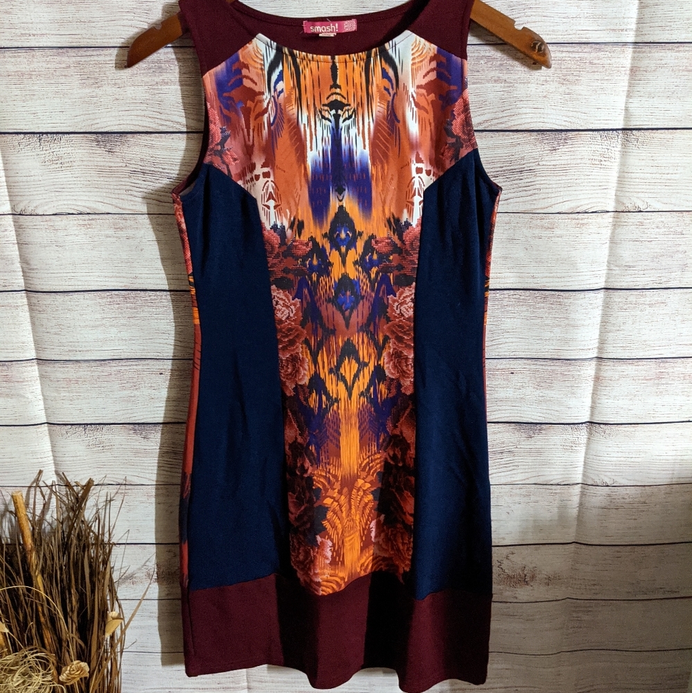Smash form fitting dress
